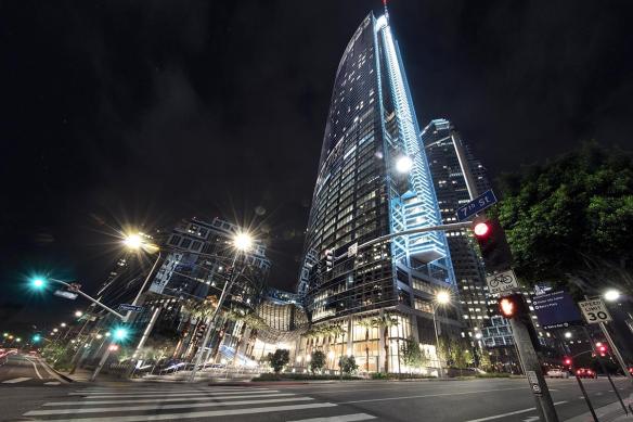 intercontinental hotel in downtown LA
